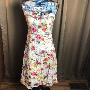 Romy Spaghetti Strap Floral Dress